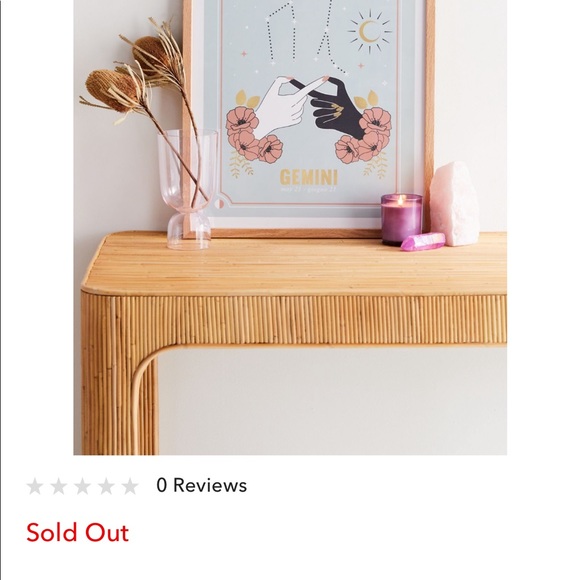 URBAN OUTFITTERS EMANUELA CARRATONI ZODIAC SERIES GEMINI ART PRINT - Picture 2 of 3